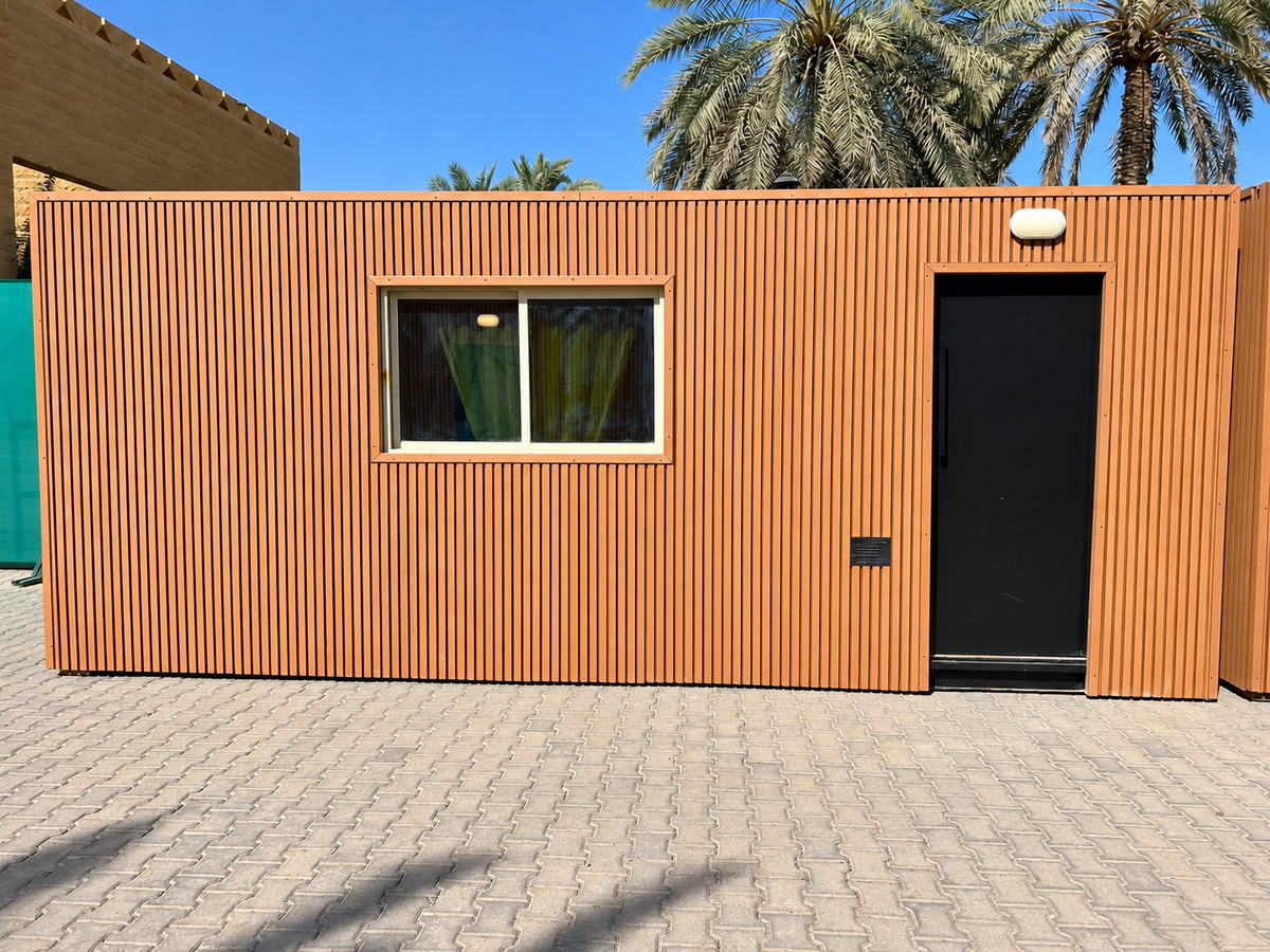 20 ft mobile office — timber cladding — photo 3