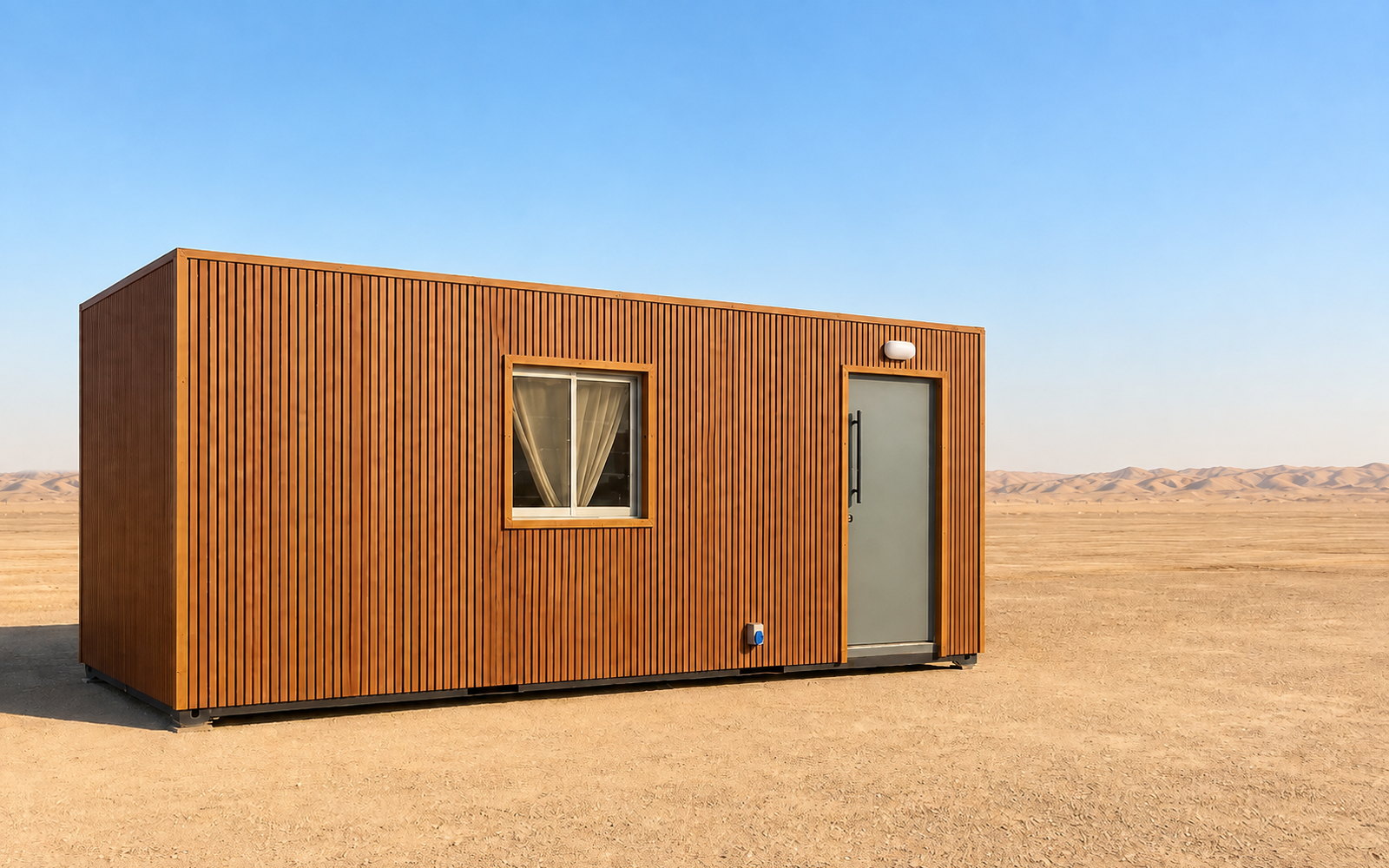 20 ft mobile office with timber cladding — mobile office and room rental