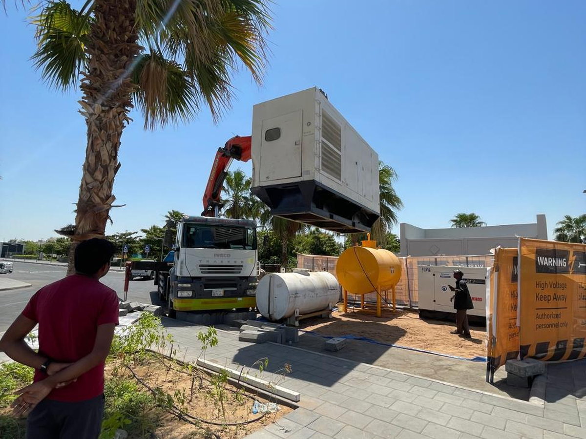 Generators and temporary electrical installation — photo 4